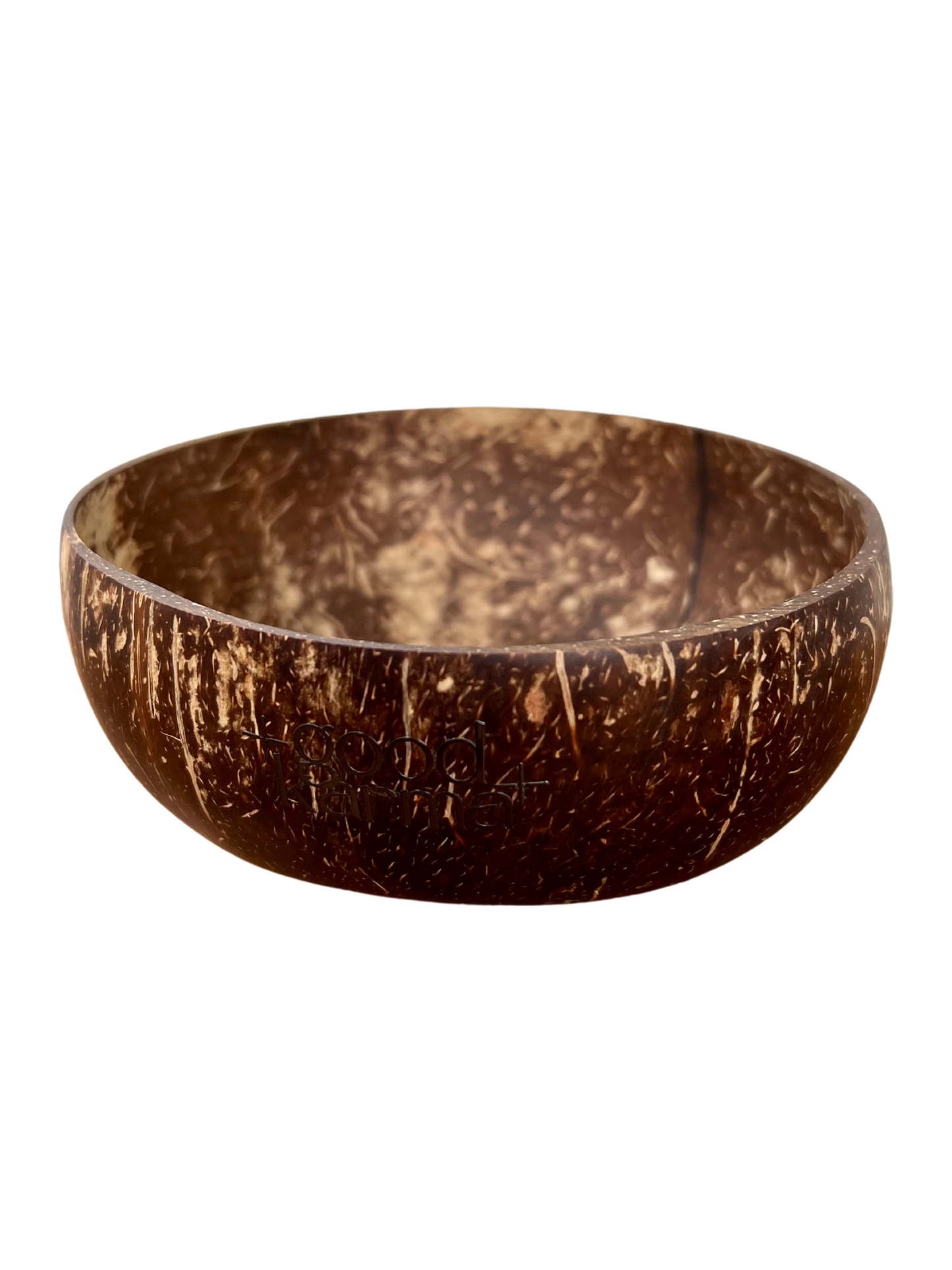 Good Karma Coconut bowl with logo