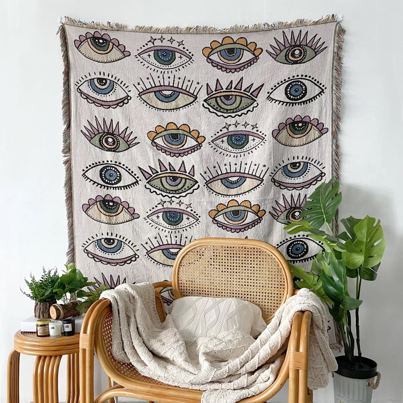 boho blanket nz , boho throw nz  Ideal for home decor, yoga, picnics, beach and campervan  Large boho tapestry with tassels, hippie boho wall tapestry bohemian woven tapestry, boho bed throw boho throw blanket colorful modern boho throw bohemian blanket with tassels Spiritual Tapestries Yoga Meditation Wall Hanging