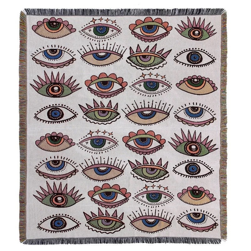 +Oko+ Woven Bohemian Throw