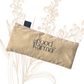 Good Karma organic flax and lavender eye pillows for meditation and relaxation beige color Eye pillow for yoga and meditation