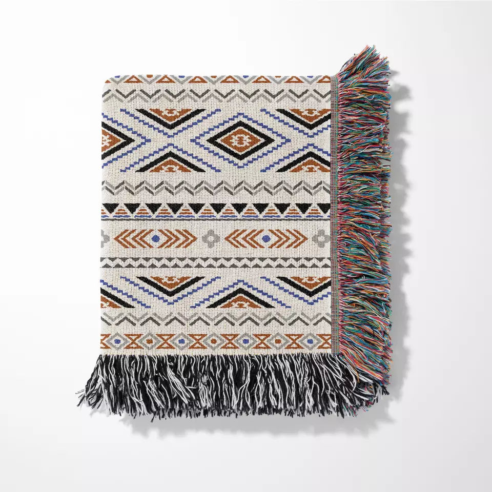 +Nomad+ Woven Boho Picnic Mat