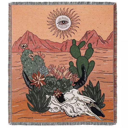 Good Karma Woven Boho Throws | Boho Beach Mats Bohemian Picnic Rugs NZ
