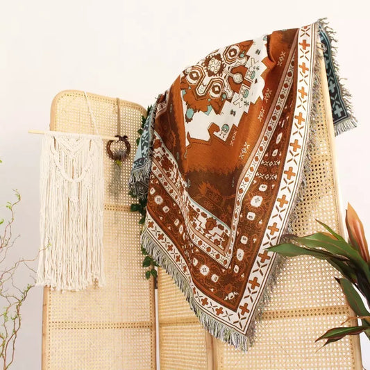 boho blanket nz moroccan style pattern boho throw nz  Ideal for home decor, yoga, picnics, beach and campervan  Large boho tapestry with tassels, hippie boho wall tapestry 